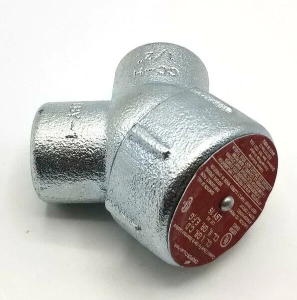 Eaton Crouse-Hinds LBY15 1/2" Series LBY 90-Deg Elbow, Rigid/IMC Conduit Fitting