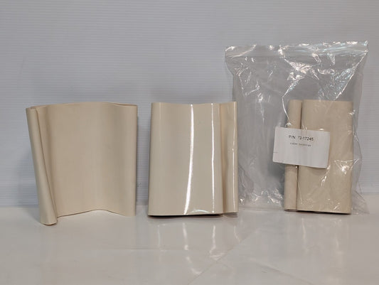 (3) Dorner 72-17245 Conveyor Replacement Belts 194 x 910 mm White Smooth Contin.