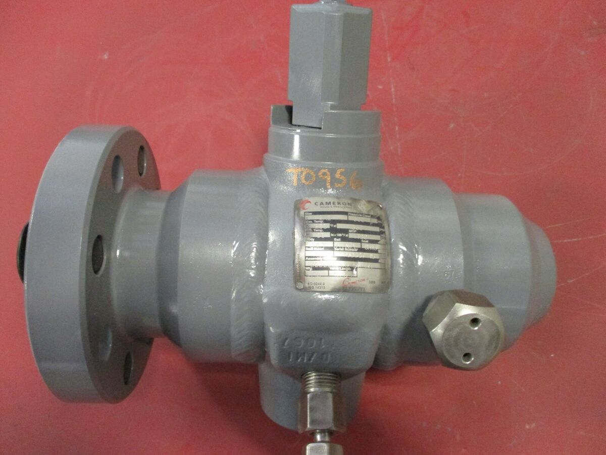 Ball Valve CAMERON 2" 600 Bevel x Flange End Welded Body Trunnion Full Port