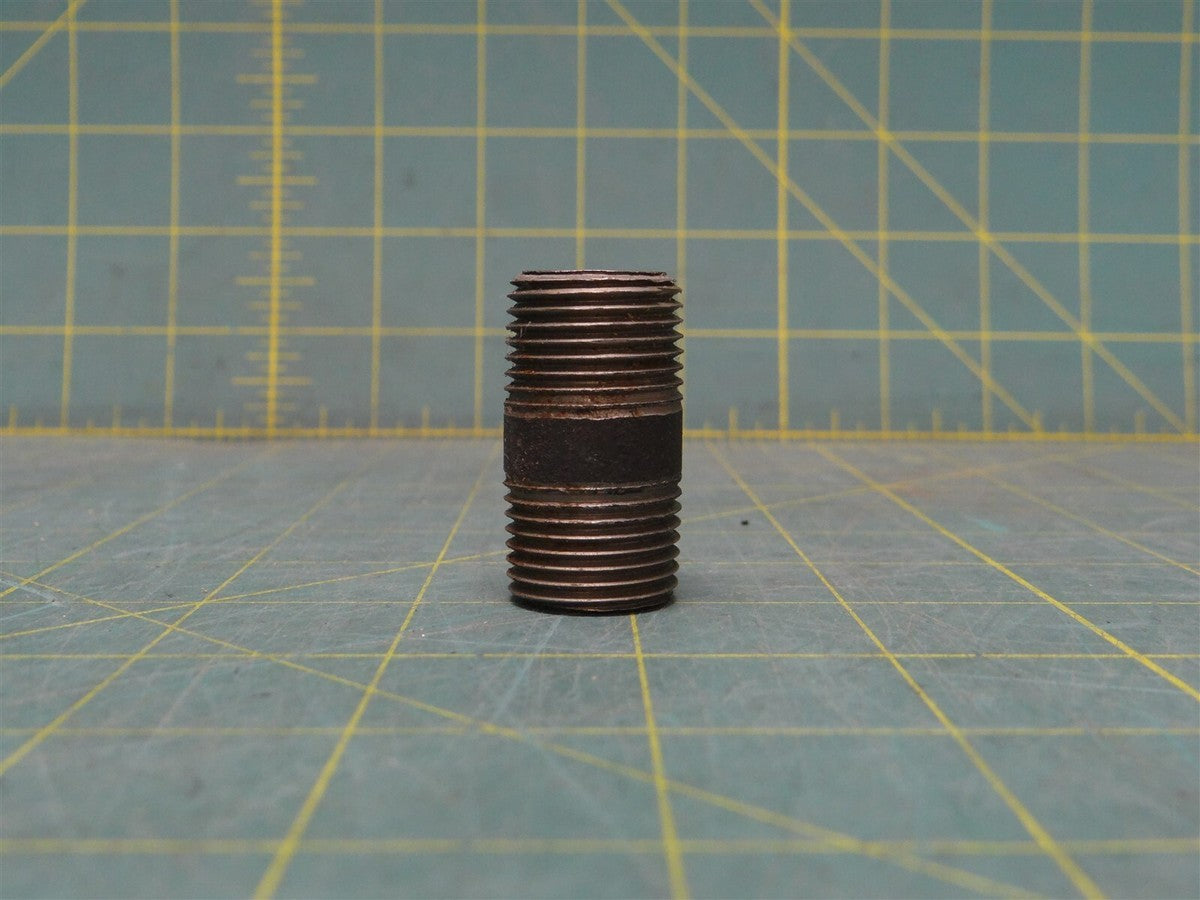 3/4" x 1 1/2" Pipe Fitting Nipple MNPT Steel Tapered Threaded Schedule 10 Welded