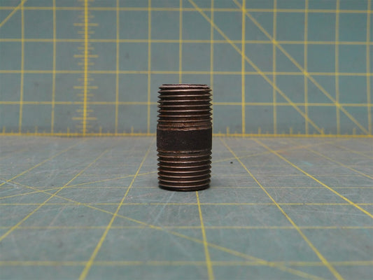 3/4" x 1 1/2" Pipe Fitting Nipple MNPT Steel Tapered Threaded Schedule 10 Welded