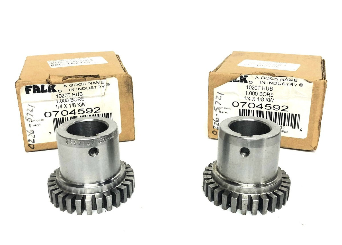 ?Falk 1020T HUB 1.000 Bore 0704592 [Lot Of 2] NOS