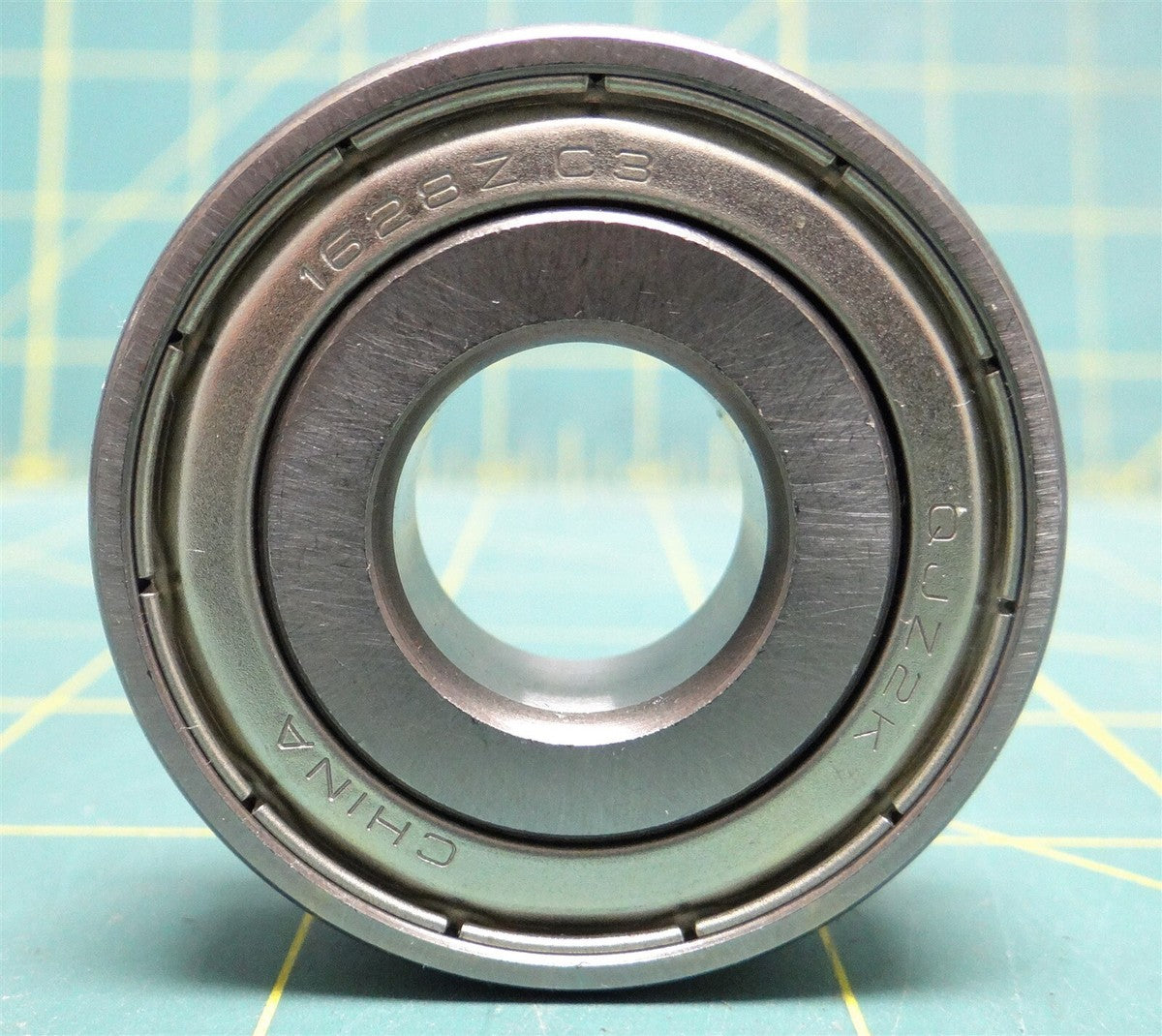 1623 ZZ Steel Radial Ball Bearing, Double Shielded, 0.6250" Bore Dia. 1.3750" OD