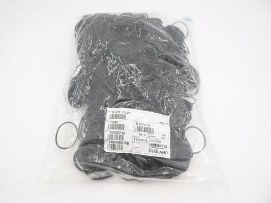 1000 Pack Genuine OEM Parker Nitrile 70 Durometer O-Ring General Purpose