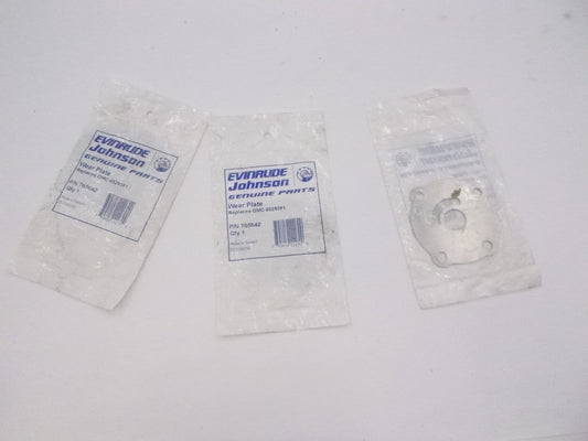 3 Pack Evinrude Johnson Wear Plate 765642