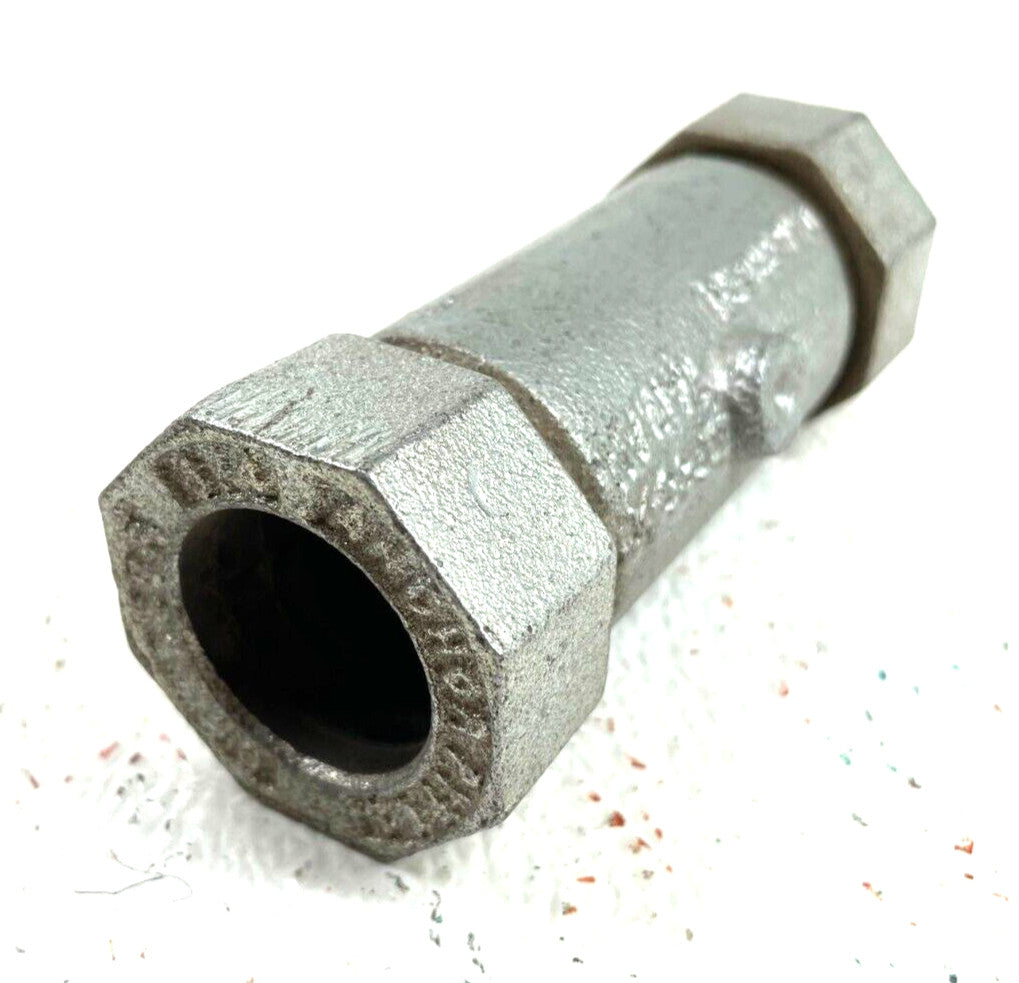 DRESSER Galvanized Compression Coupling Fits 3/4" (1.050 OD) Plain End Pipe Size