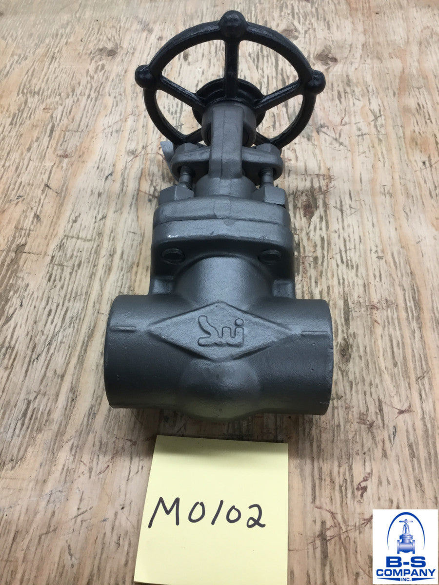 Forged Steel Gate Valve 3/4" 1500 Socket Weld SWI Fig: AAH-11SN-AA2A