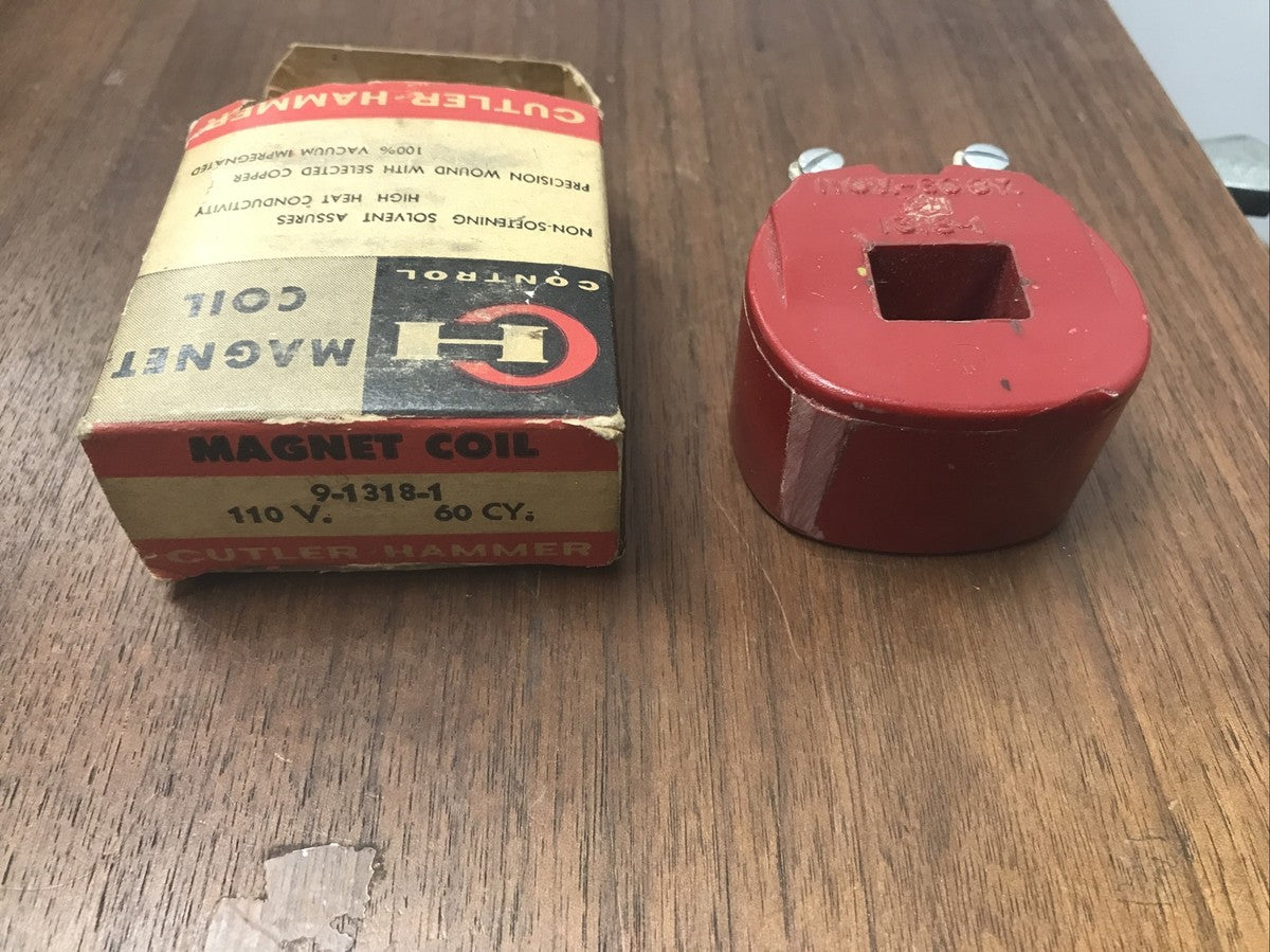 CUTLER HAMMER 9-1318-1 MAGNET COIL 110V 60CY Moisture Proof