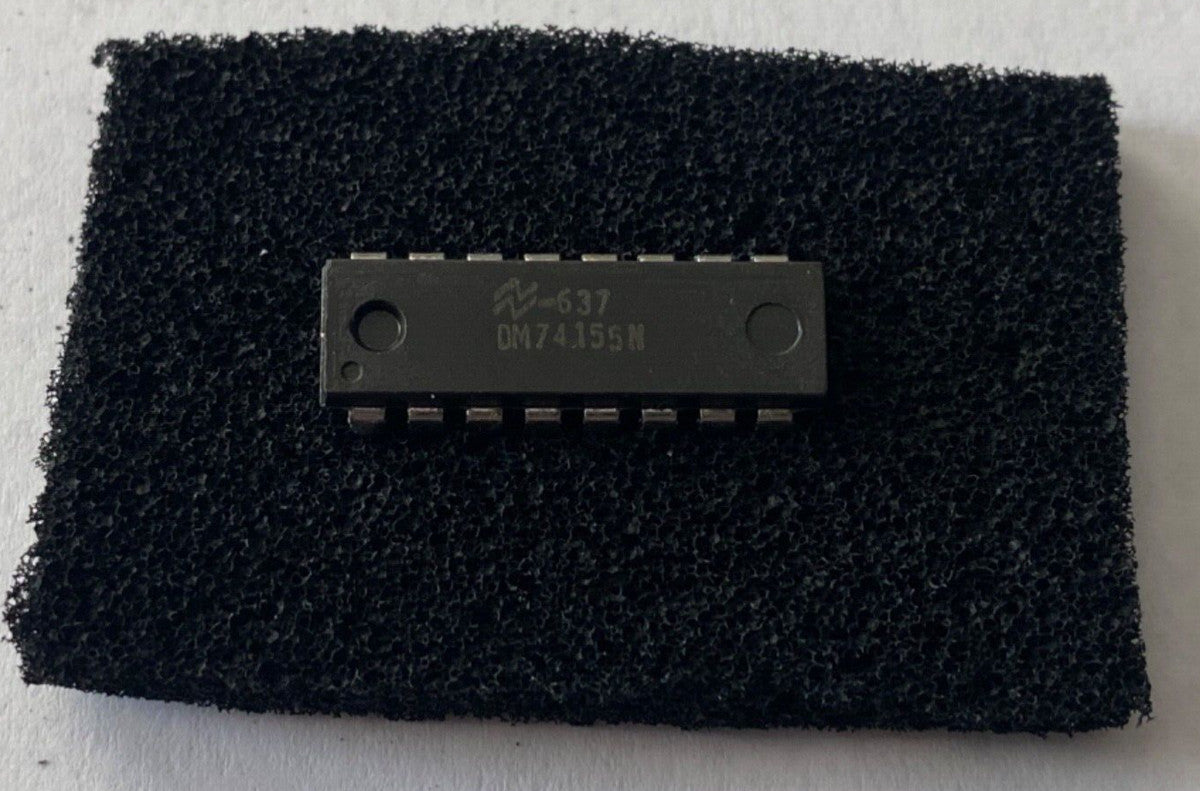 National DM74155N, 1 of 4 decoder/demultiplexer Integrated Circuit ...