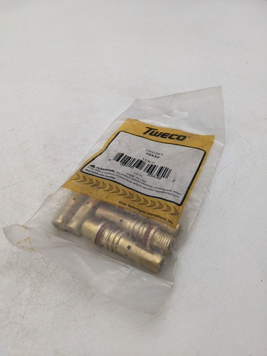 5 Piece Tweco 20532 Mini Mig Style Female Gas Diffuser for Mig Welding Guns