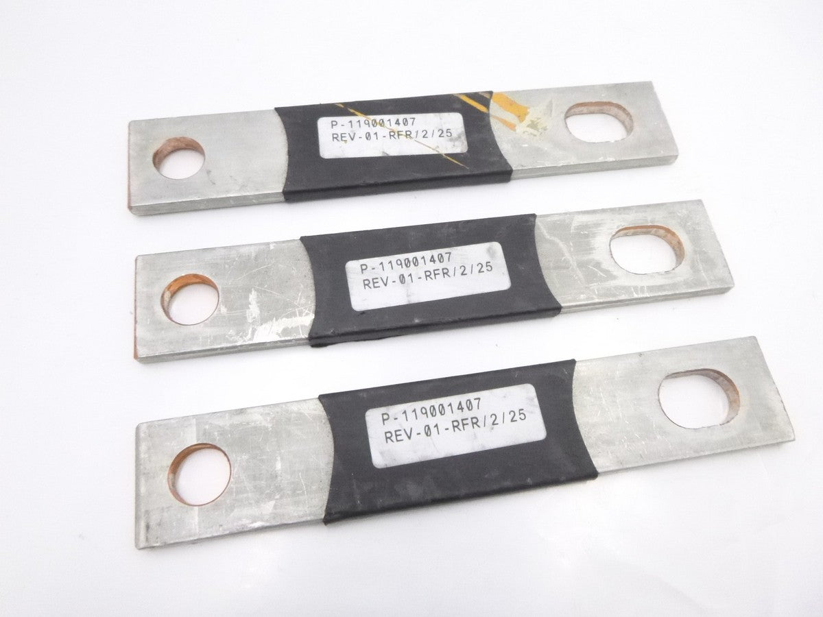 3 Pk  Fanuc Copper Tinned Bus Bar Battery 5-1/2"x.1875"x 1" RFR 2 25 15oz for 3