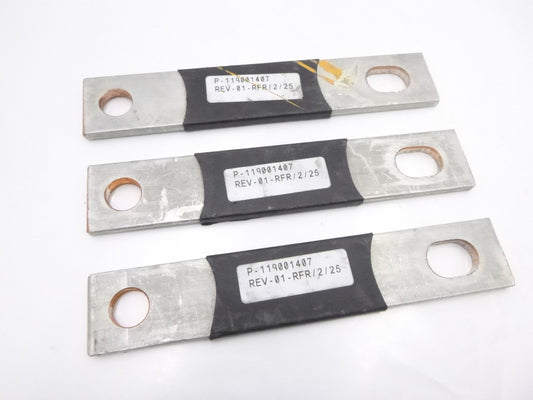 3 Pk  Fanuc Copper Tinned Bus Bar Battery 5-1/2"x.1875"x 1" RFR 2 25 15oz for 3