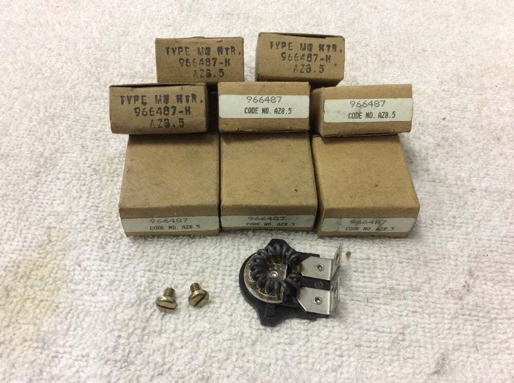 LOT OF 8 CUTLER HAMMER AZ8.5 OVERLOAD RELAY HEATER UNITS 966487-H NEW IN BOX