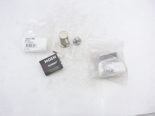 2 Pack Moen YB6303BN Summit Robe Hook Brushed Nickel