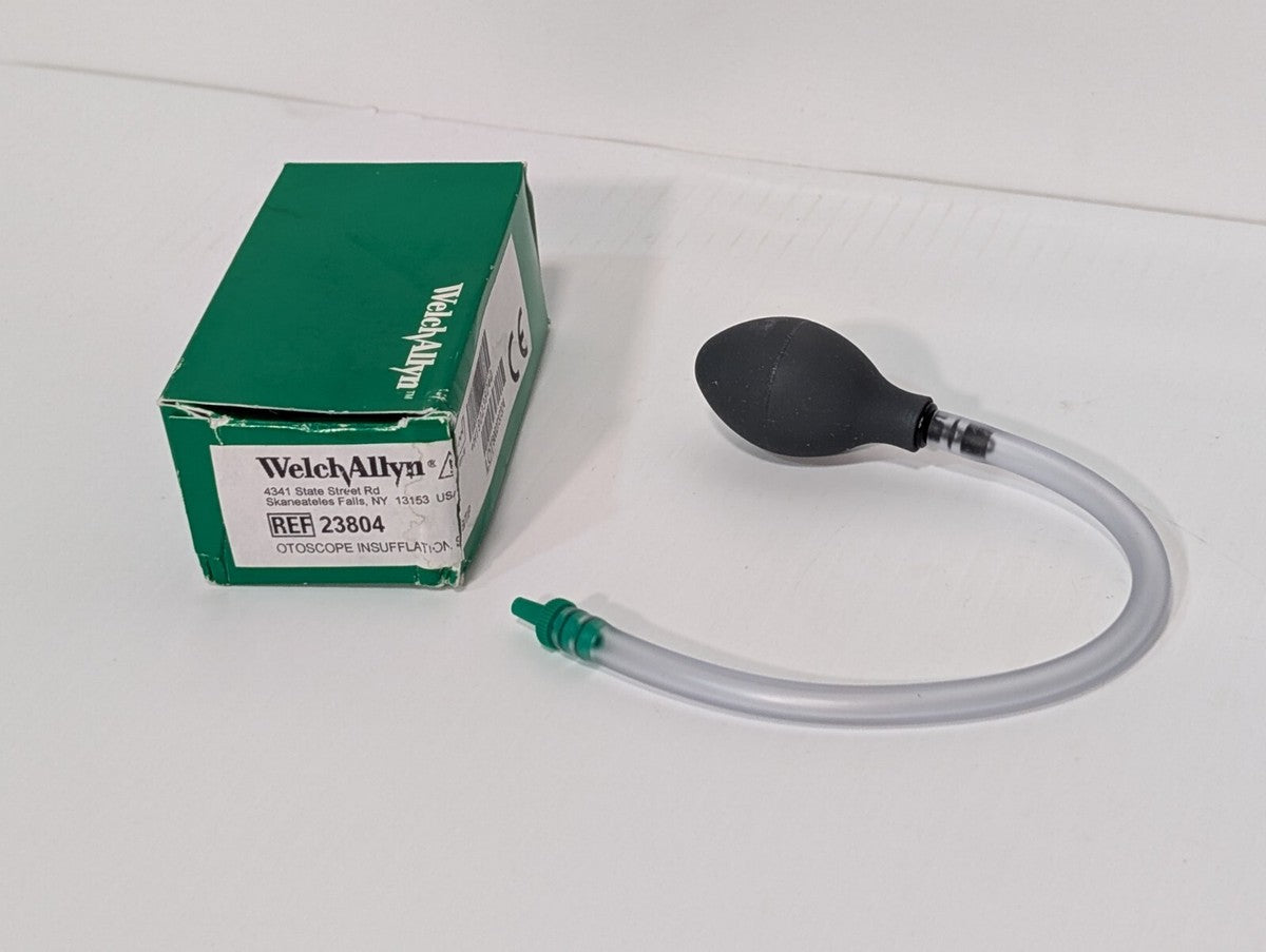 Welch Allyn 23804 Otoscope Insufflation Bulb with Tube and Distal Tip ...