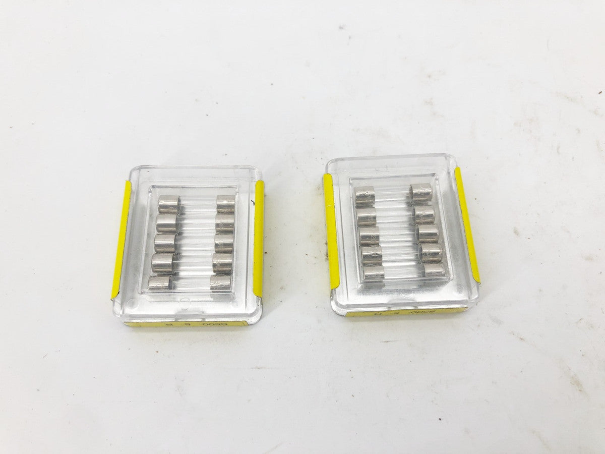 Lot of 10 New Eaton Bussmann S500-5-R Cartridge Fuses 5A 5x20mm
