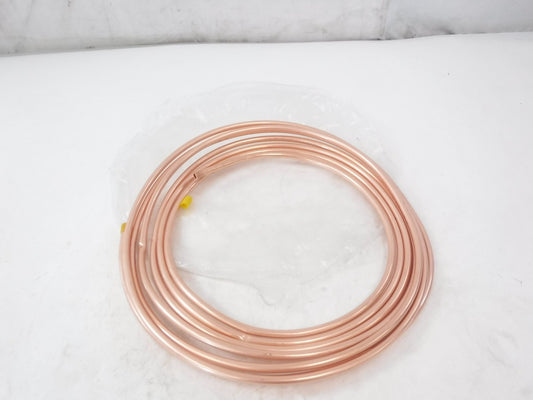 20'L x 3/8"OD Soft Copper Refrigerant Coil Tubing SEE DES