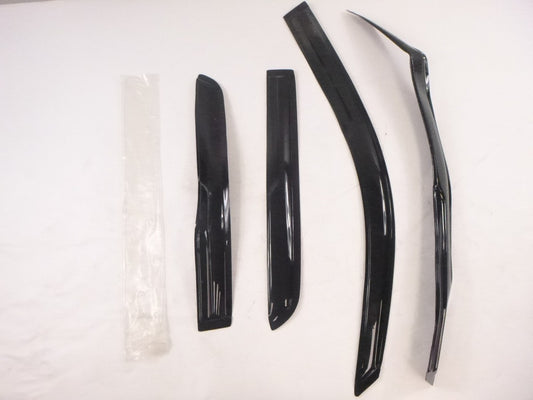 4 Pack Tape On Front & Rear Window Rain Guards 2003-2009 Toyota 4Runner SEE DESC