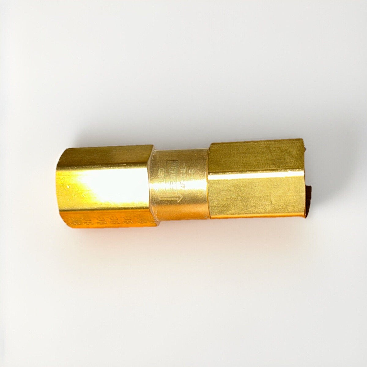 Parker C-Series Check Valve 1/4” Brass 4F-C4L-1-B. New! Free Shipping!     AF