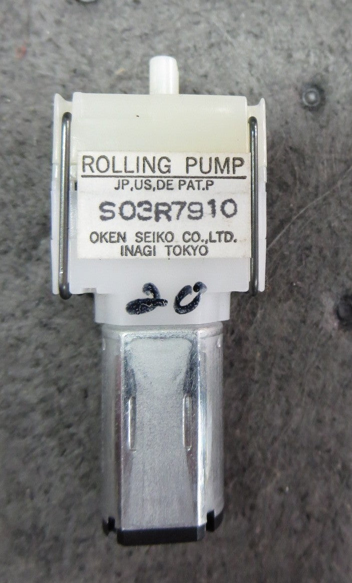 Oken Seiko Co. S03R7910 Mini Rolling Pump "NEW" (Lot of 5)