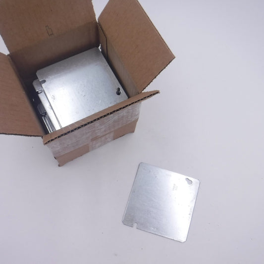 61 Pack RACO 2-Gang 4-11/16" Square Electrical Box Covers 832SP