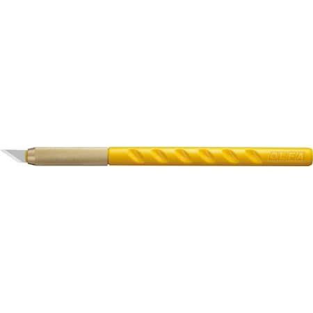 Olfa Ak-1/5B Art Knife,5/16 In Dia,6-1/4 In L,Abs,Ylw