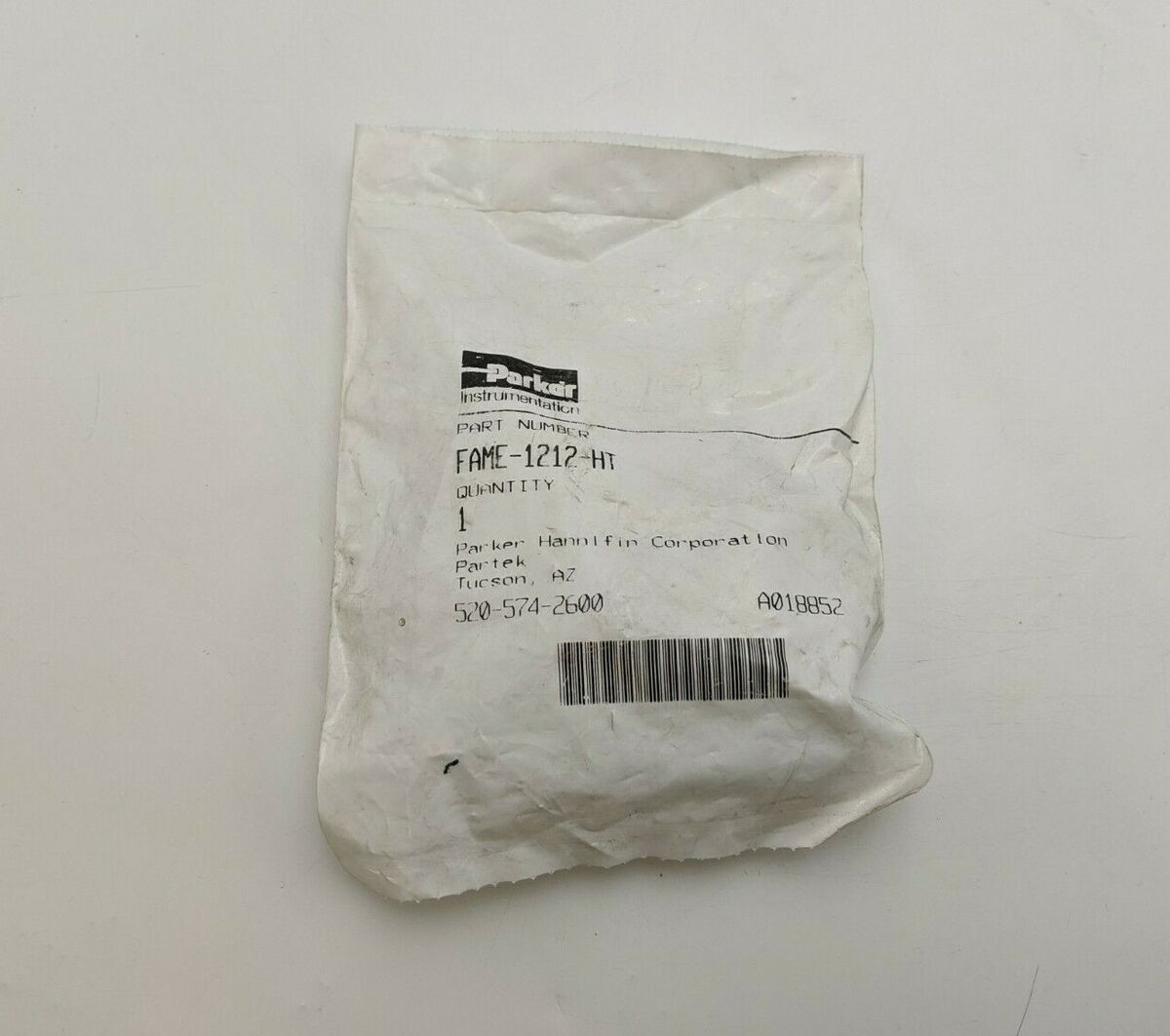Parker FAME-1212-HT Adapter Male Elbow 3/4" Parflare PFA Tube Fitting FAME1212