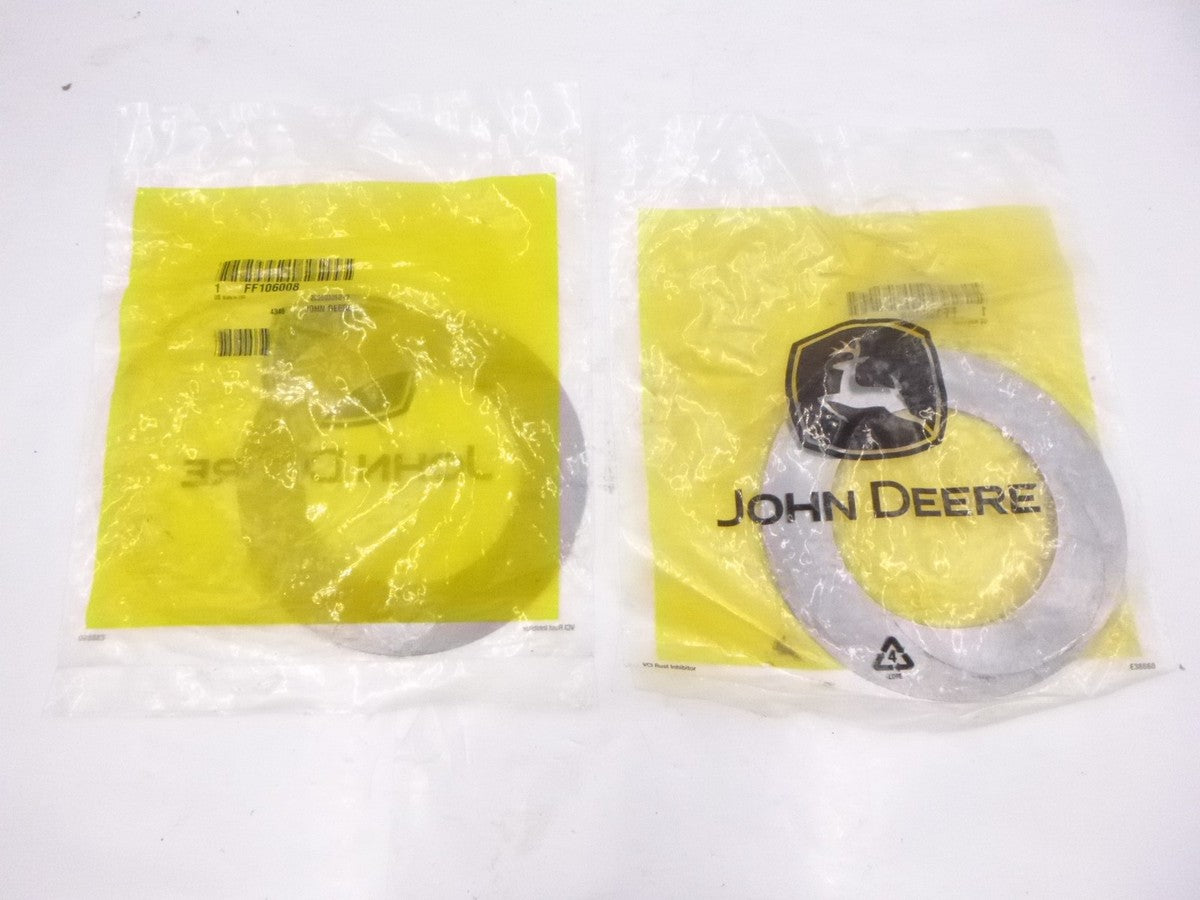 2 Pack Genuine OEM John Deere Shim Spacer FF106008 For 240D 250 P 250G 270D 290G