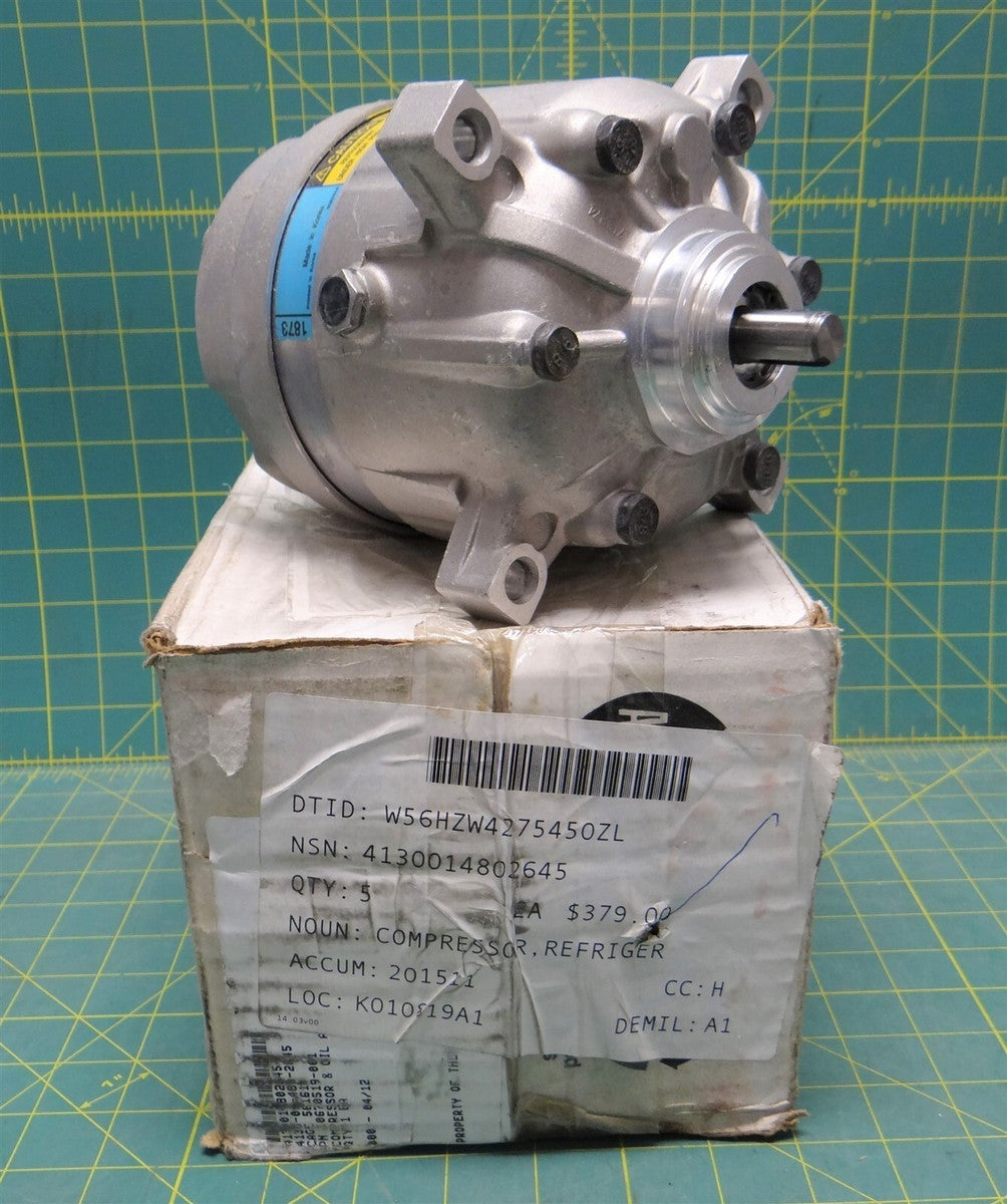 Delphi Refrigeration Compressor & Oil Assembly P/N 52381873 NSN 4130-01-480-2645