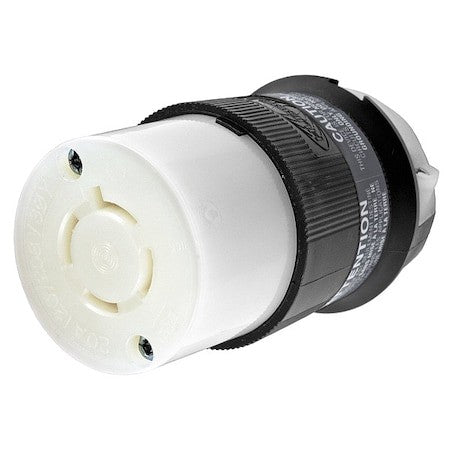 Hubbell Wiring Device-Kellems Hbl2443 Locking Connector, L18-20R, 20 A,