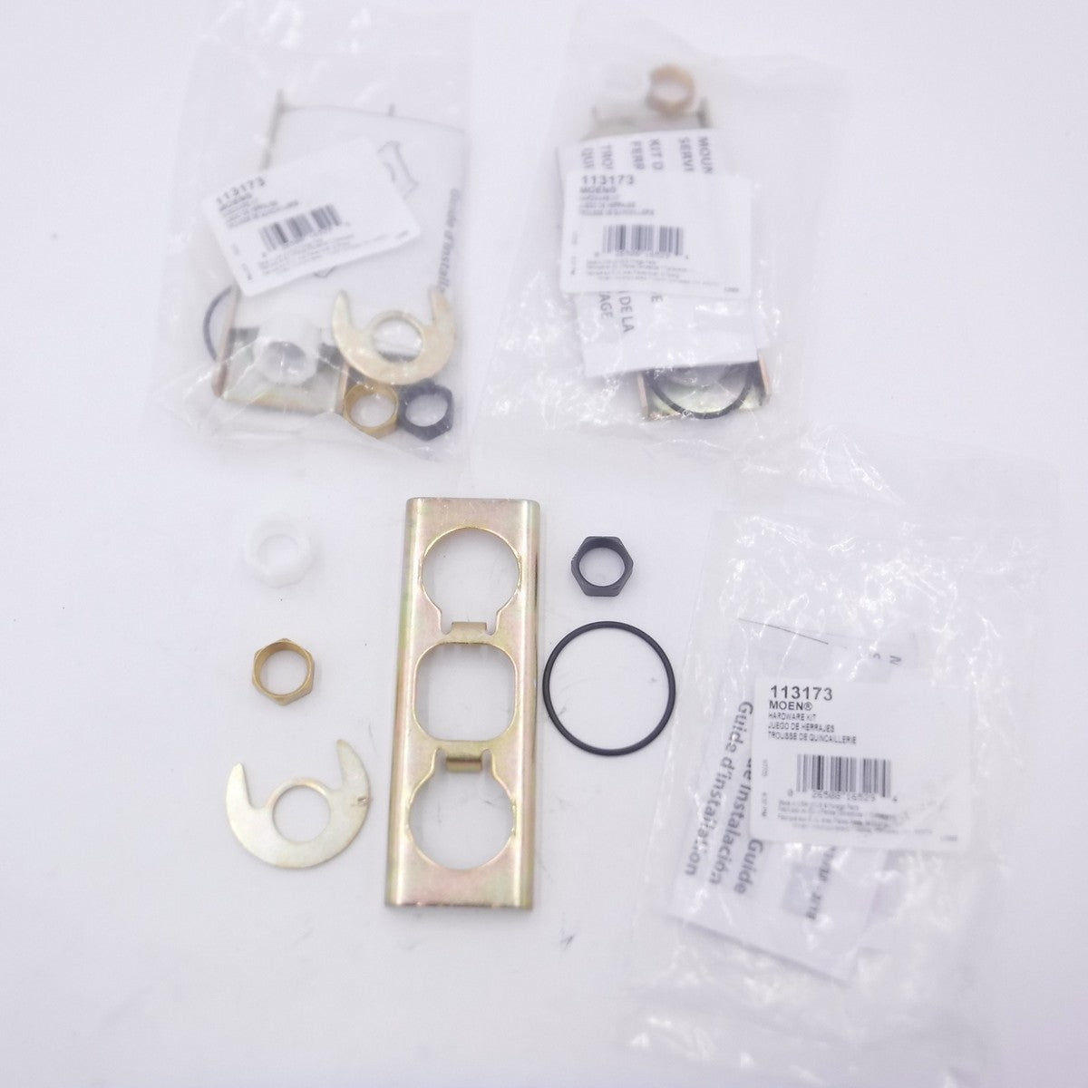 3 Pack Genuine Moen Mounting Hardware Kit 113173
