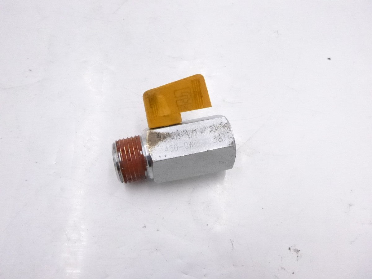 Parker MV608-8 Mini Ball Valve 1/2" NPT x 1/2" FNPT Chrome Plated Brass