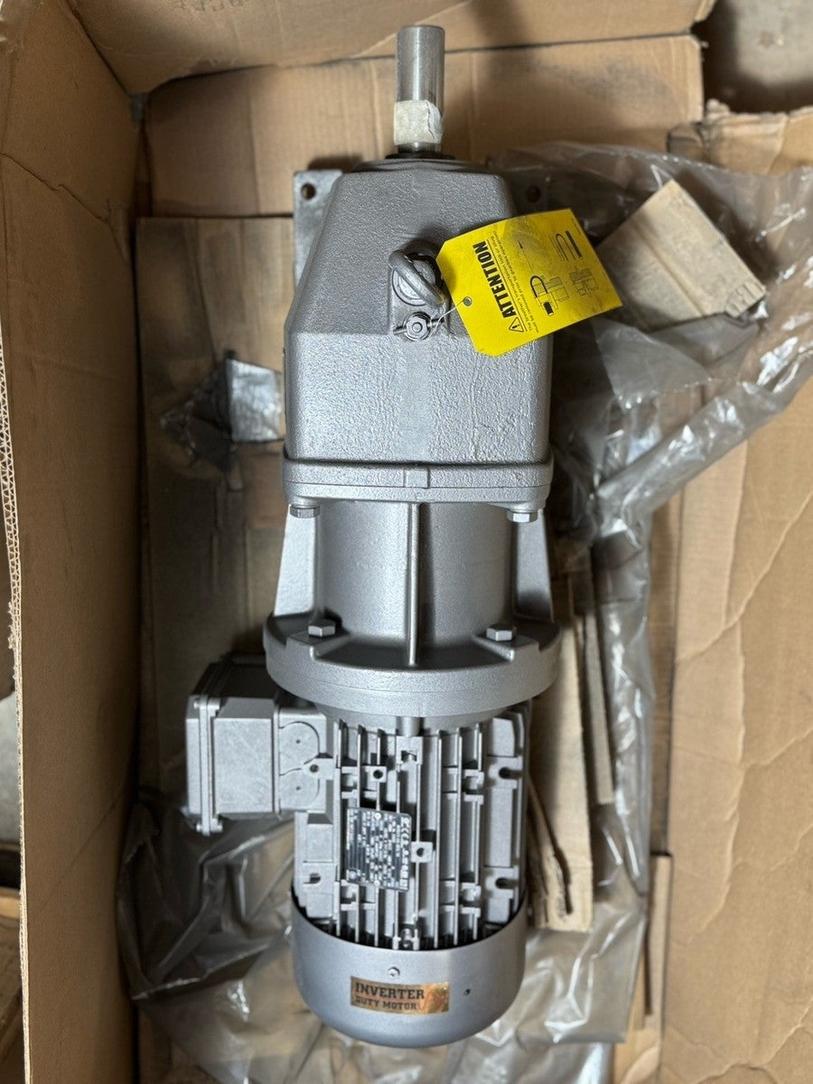 NEW NORD SK 32 180TC1-100LP/4 CUS 182TC TW Helical Inline Gear Motor 3HP 1770R/M