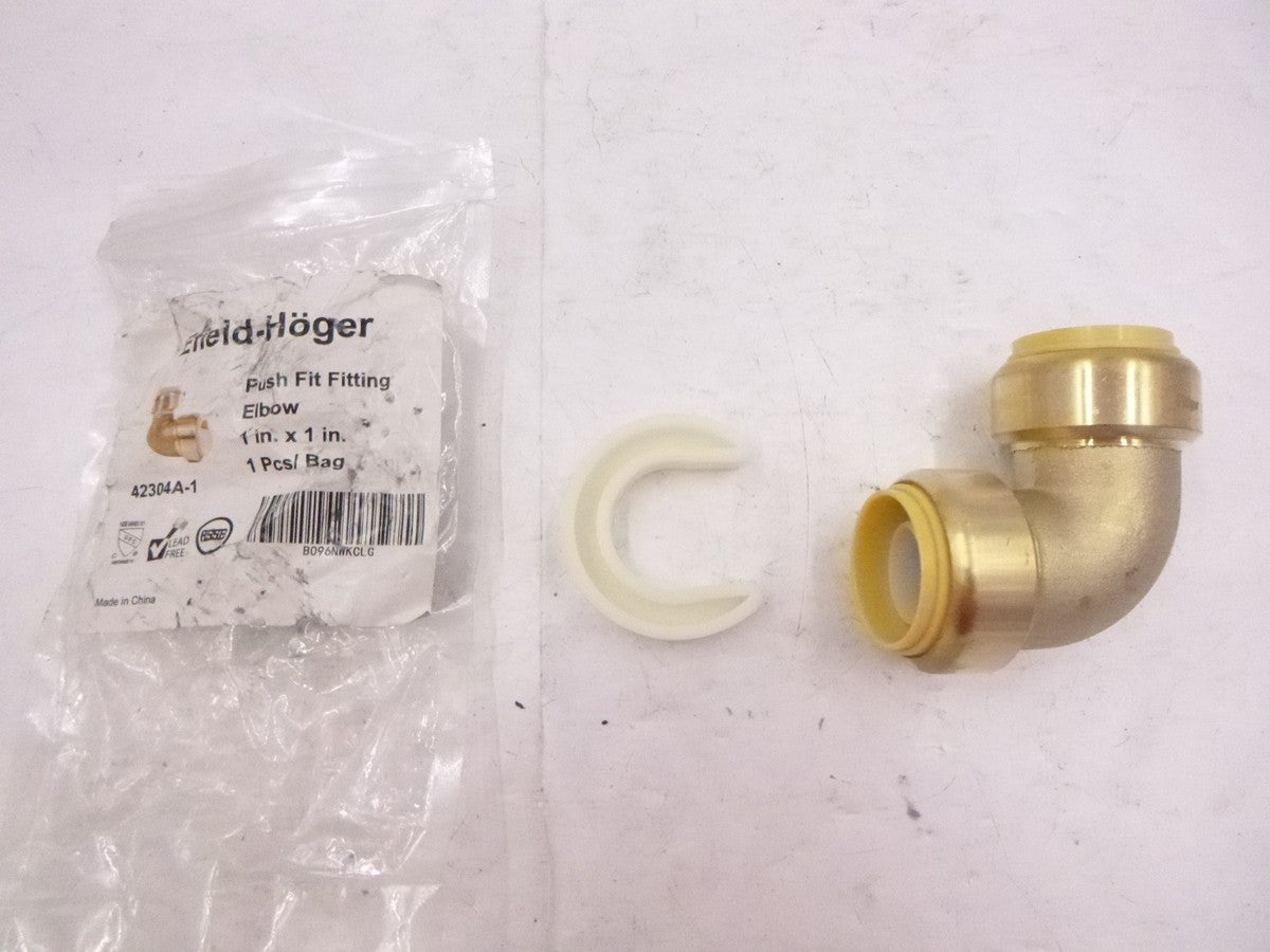 Efield-Hoger 1"x 1" Push Fit Elbow 42304A-1 B096NWKCLG