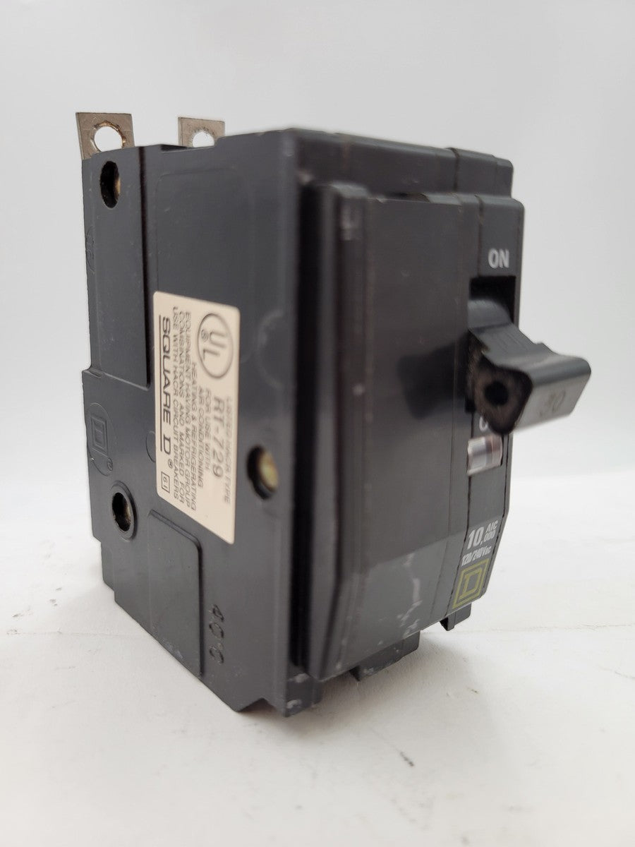 Square D QOB230 Bolt-On Circuit Breaker 30A 2P 120/240V 10AIC