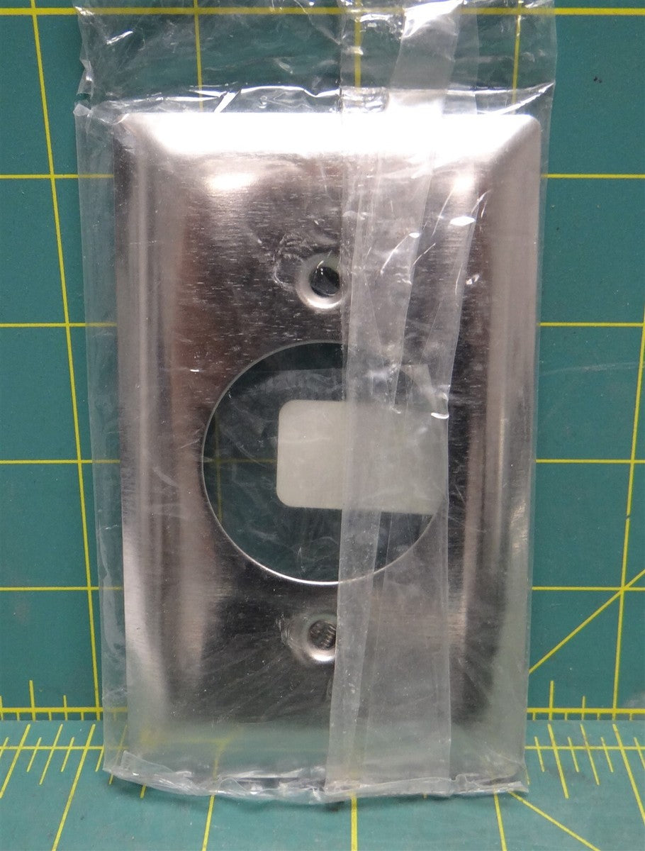 Pass & Seymour Legrand SS720 S.S. Power Outlet Receptacle One Gang 