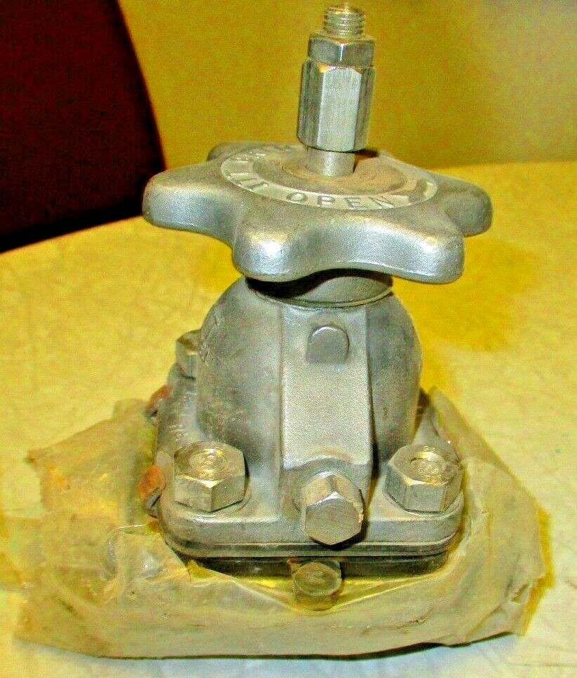 Diaphragm Valve ITT GRINNELL 1/2" SW | Stainless Body/Bonnet | EPDM Diaphragm