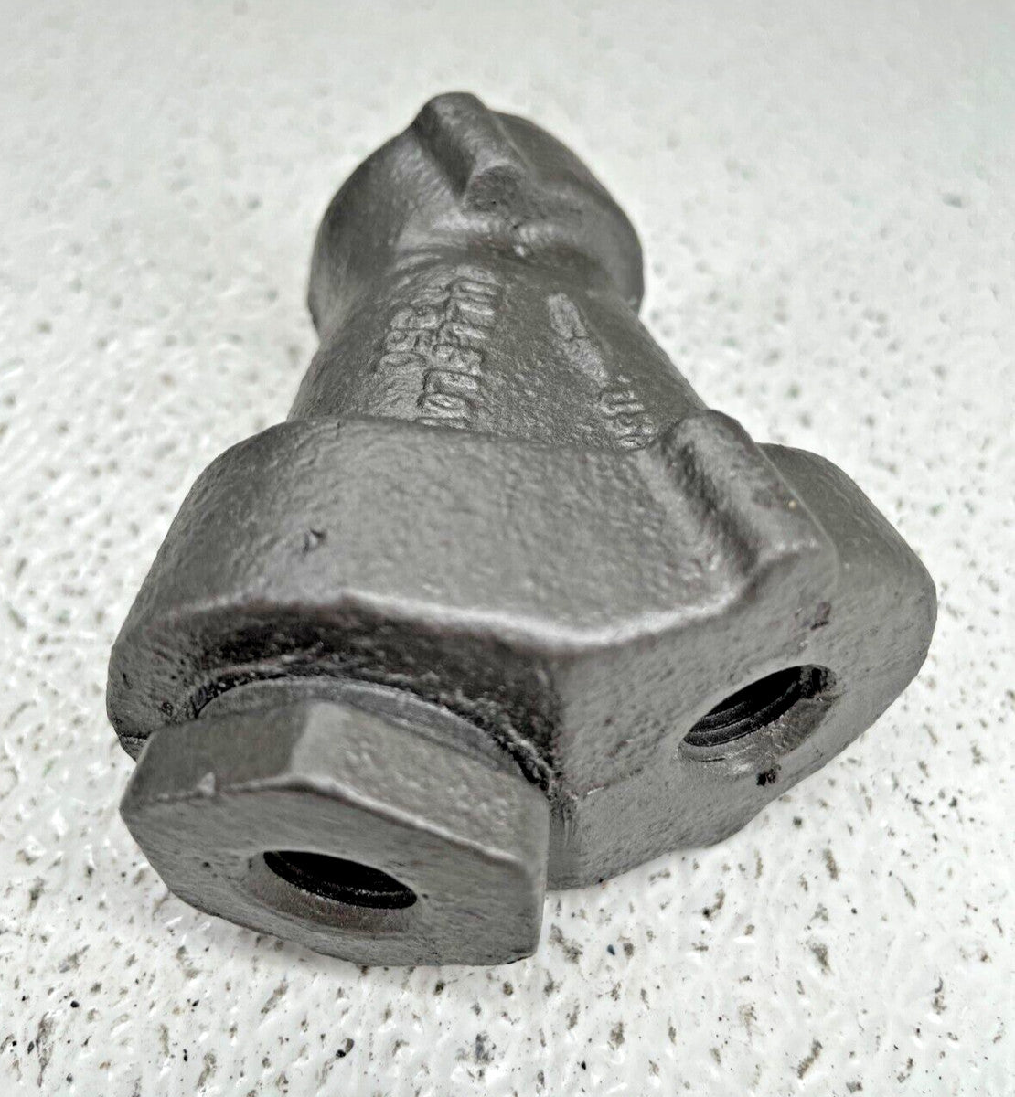 FULL FLOW 1/4" NPT Cast Iron Y Strainer Valve 250-PSI SWP / 20-Mesh SS Screen