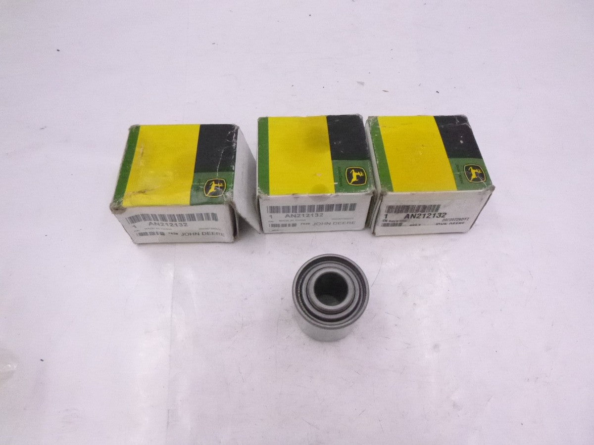 3 Pack John Deere Double Row Angular Contact Ball Bearing AN212132 For 447 567