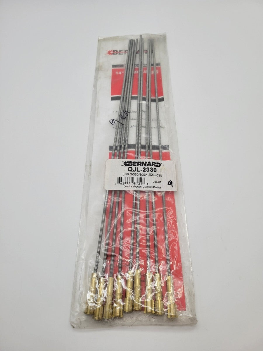 Bernard QJL-2330 Q Series Jump Liner .023-.030 200A 350A 500A 9 Piece Lot NOS