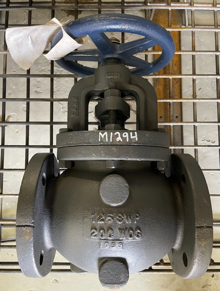 NIBCO F-718-B IBBM Globe Valve 3" Flanged End 125 psi Steam / 200 psi WOG