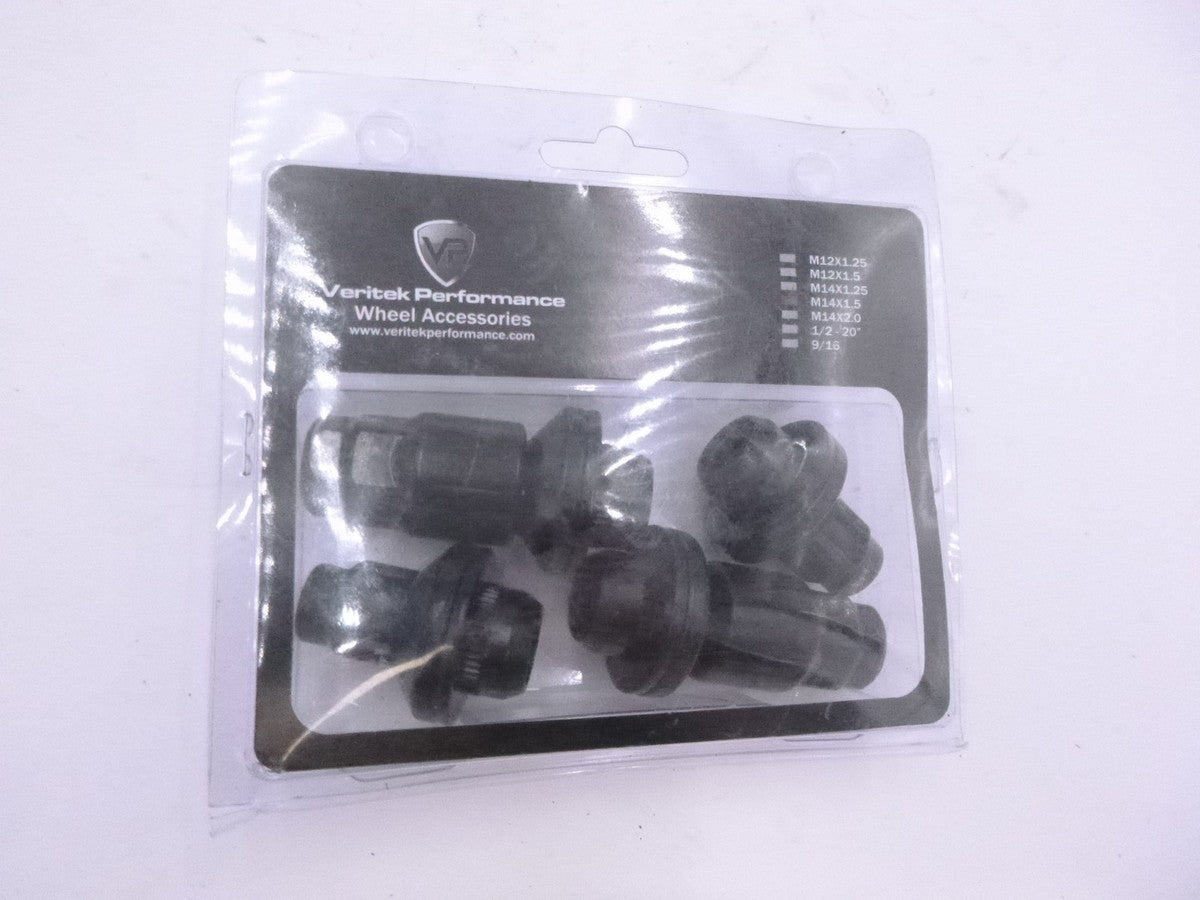 4 Pack Veritek M14-1.5mm Black Mag Seat Security Wheel Locks For Land Rover