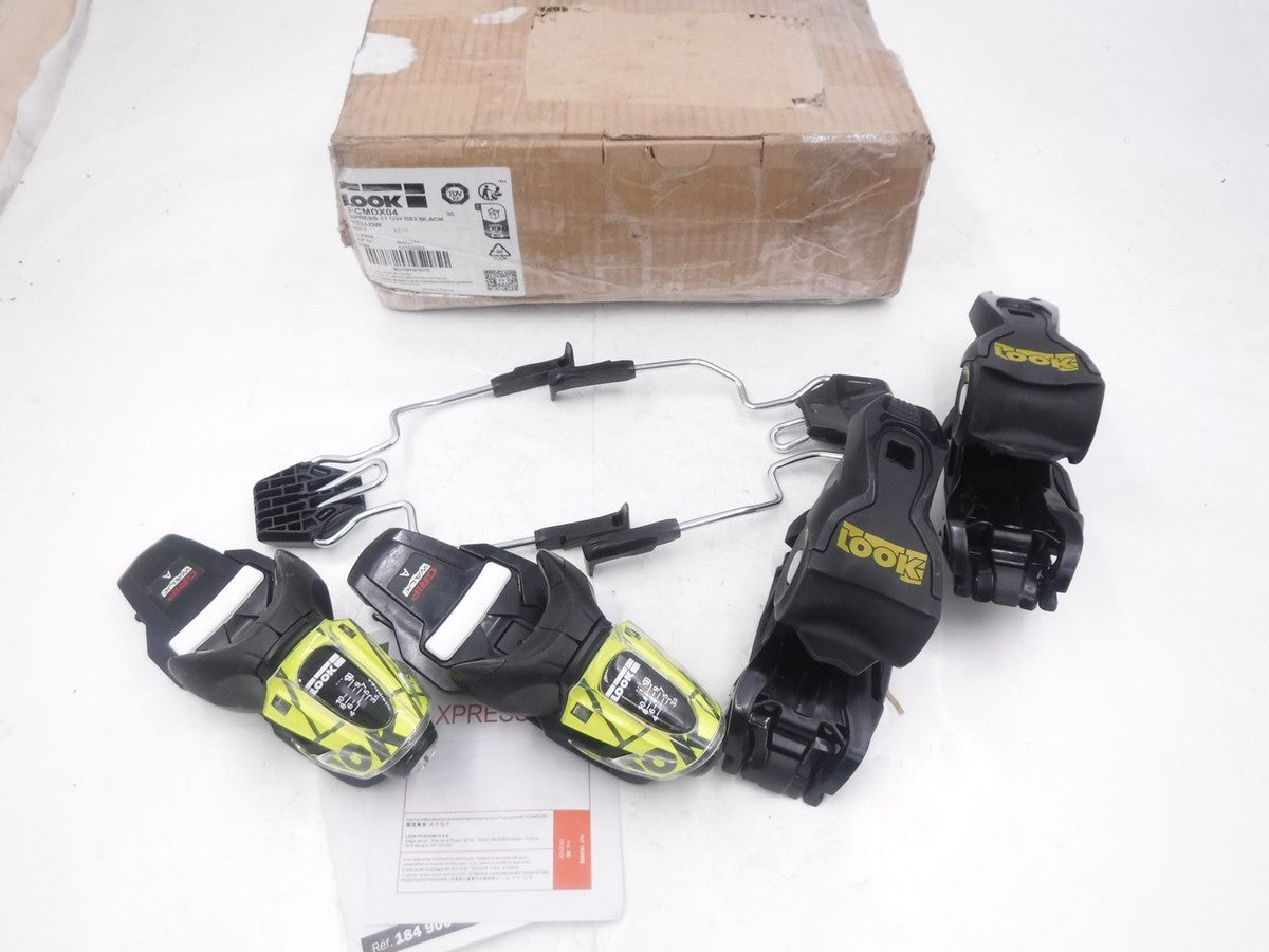 Pair Look Rossignol Xpress 3, 5-11DIN/ISO 11 Gripwalk B83 Bindings For 260-385mm