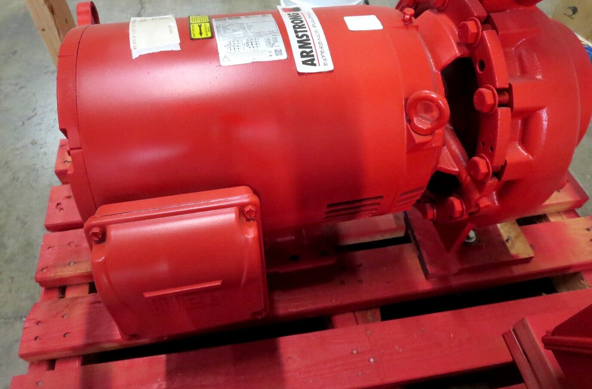 Armstrong IVS 4280-4X3X10-4p-15hp Pump W/Motor 556GPM 230/460 60HZ 3PH 15HP NEW