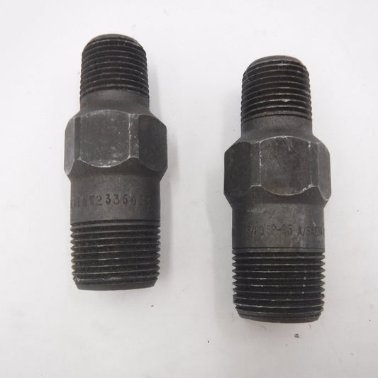 2 Pack 3/4" x 1/2" Male NPT Swage Nipple SP-95 A/SA234 S/80