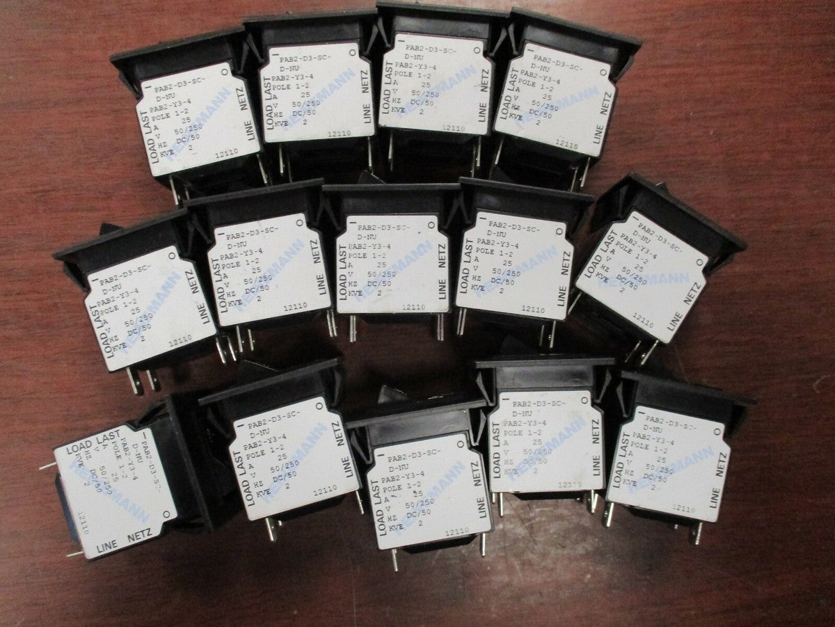 EATON Heinemann PAB2-Y3-4 Switches "NEW" Lot of 14