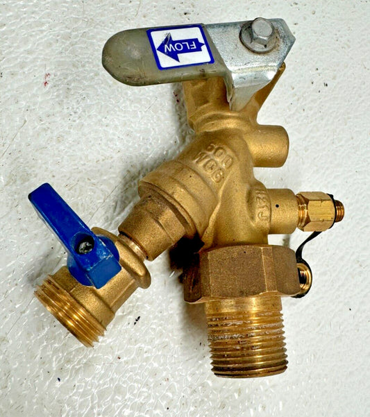 *USED* GRISWOLD CONTROLS 3/4" Combination Ball Valve, Y-Strainer w/ CPTA & Drain