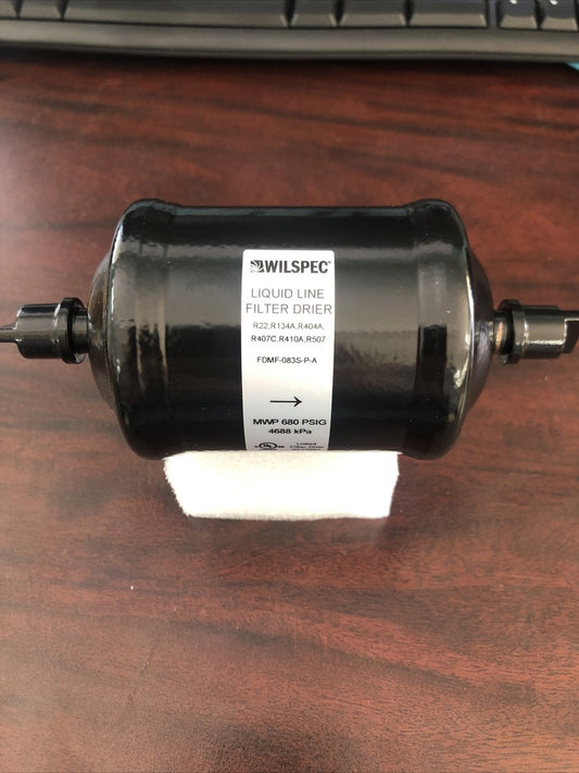 (Case Of 25) Wilspec FDMF-083S-P-A Liquid Line Filter Drier 3/8" ODF