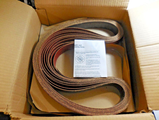 3M 963H Regal RB Cloth Belts (1-5/8" x 60", 40 Grade, Film LOK) Box of 50- "NEW"