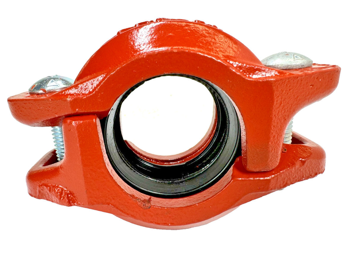 1-1/2" Victaulic Style 07 Zero-Flex Rigid Coupling Grooved Pipe Fitting